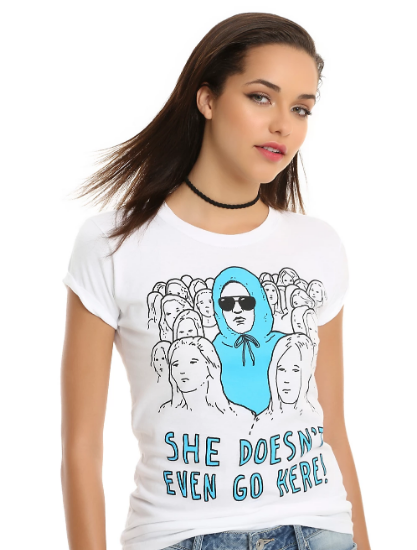 she doesn't even go here shirt